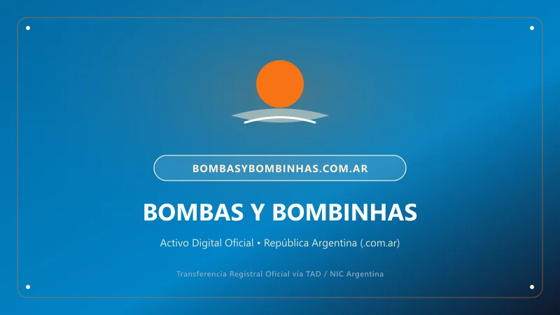 Composición visual de Bombas Y Bombinhas para el portal bombasybombinhas.com.ar